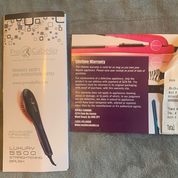 Pro Cabello Luxury Straightening Brush - Picture 3 of 11